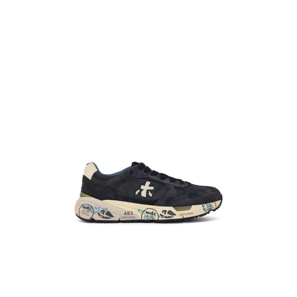 Premiata 'Mase 25' Grey Suede Blend Sneakers Men